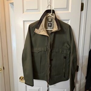 G-Star Olive and Black Military Jacket